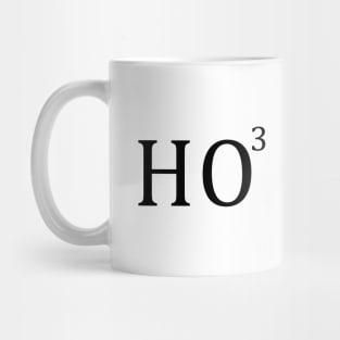 HO^3 Varsity Math Equation College Christmas Mug